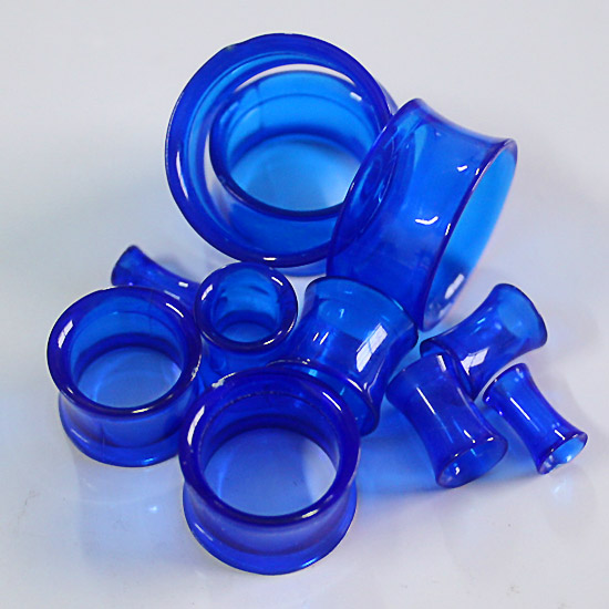 UV acrylic saddle ear plugs