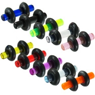 UV acrylic ear plugs,flesh tunnel