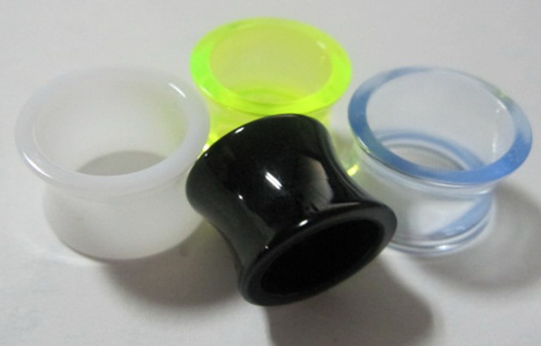 UV acrylic ear plugs,flesh tunnel