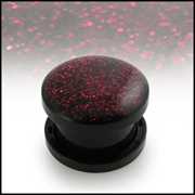 glitter ear plugs,UV acrylic ear plugs,flesh tunnel