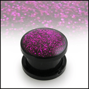 glitter ear plugs,UV acrylic ear plugs,flesh tunnel