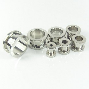 316l stainless steel flesh tunnel