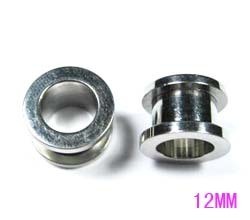 316l stainless steel flesh tunnel