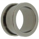 316l stainless steel flesh tunnel