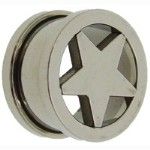 Five Star 316l stainless steel flesh tunnel Details